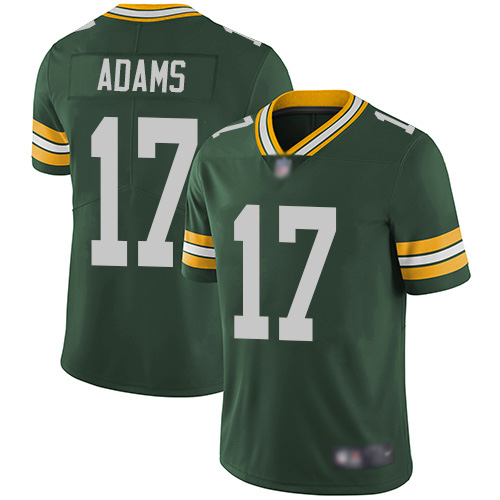 Green Bay Packers Limited Green Men 17 Adams Davante Home Jersey Nike NFL Vapor Untouchable